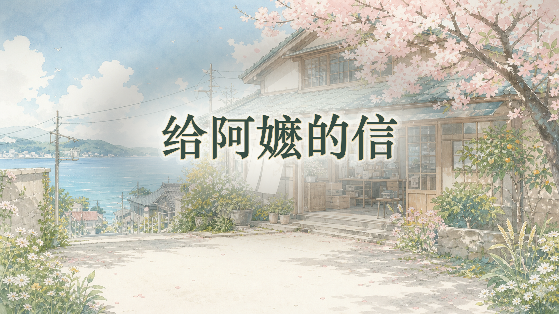 给阿嬷的信